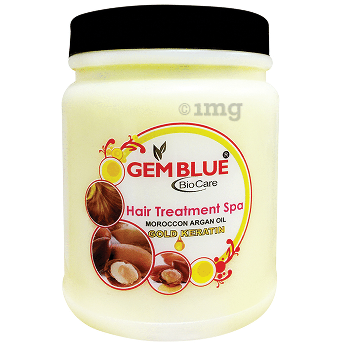 Gemblue Biocare Hair Treatment Spa Gold Keratin