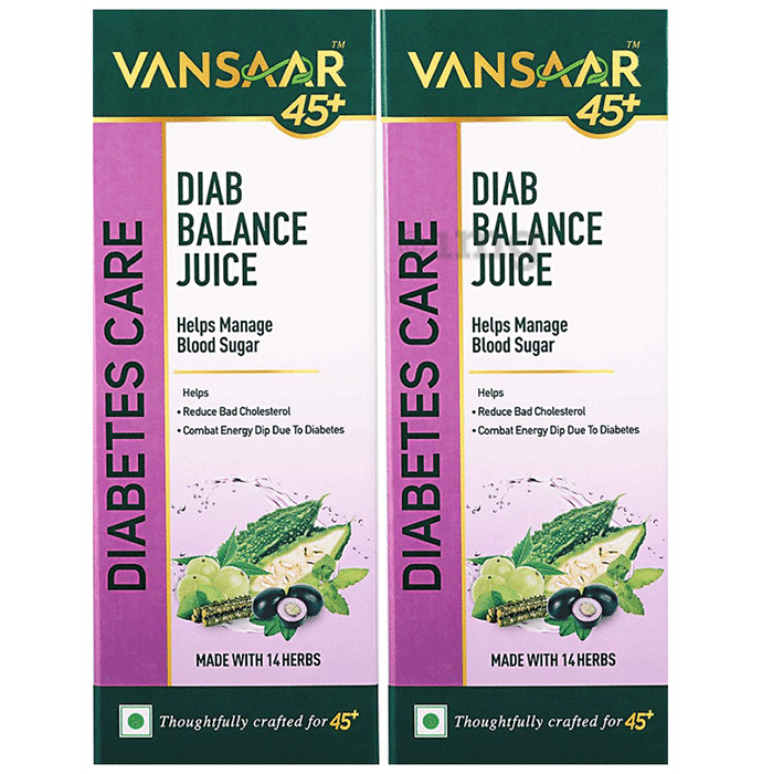 Vansaar 45+ Diab Balance Juice (1L Each)