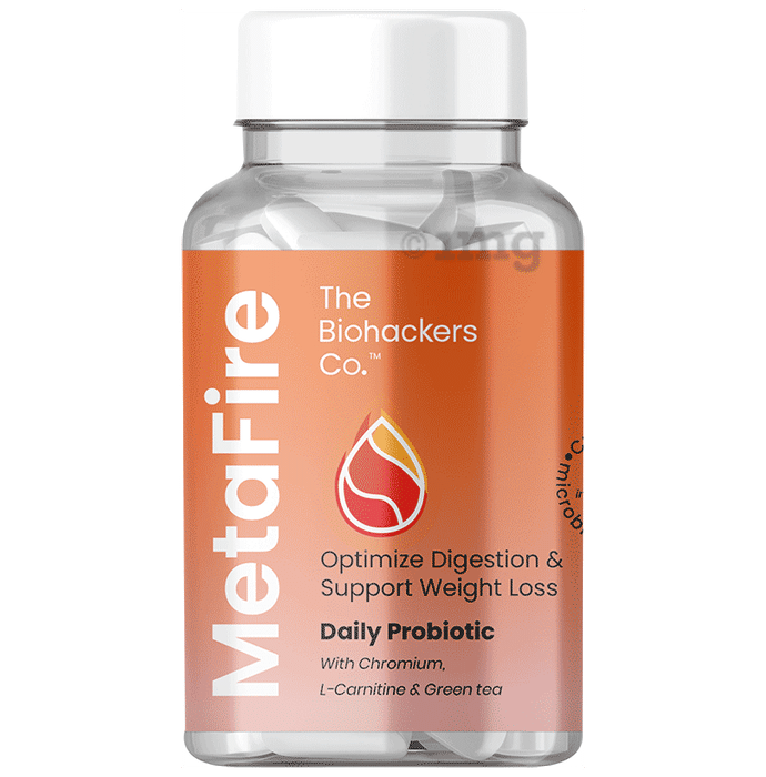 The Biohackers Co. Metafire Optimizing Digestion & Support Weight Loss Daily Probiotic Capsule