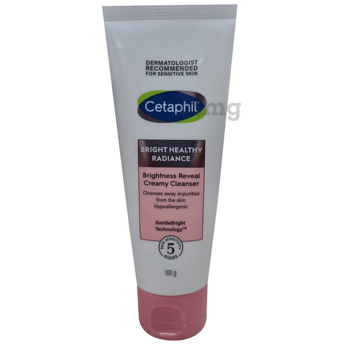 Cetaphil Brightness Reveal Creamy Cleanser | Hypoallergenic & For Sensitive Skin