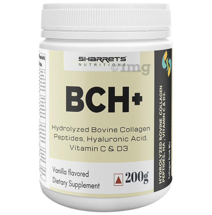 Sharrets BCH+ Bovine Collagen Powder Vanilla