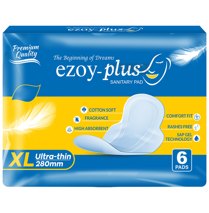 Ezoy-Plus Sanitary Pads (6 Each)