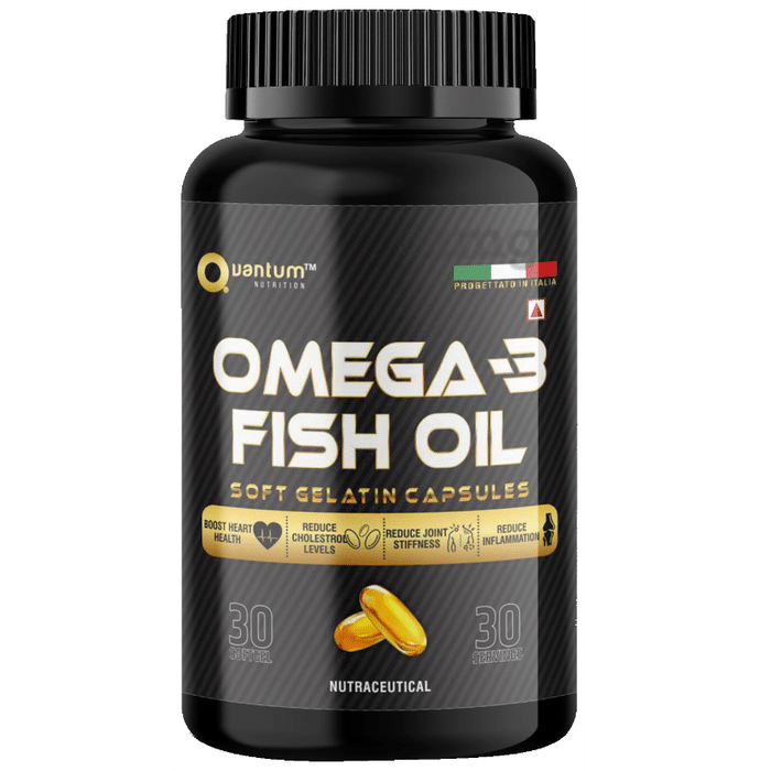 Quantum Nutrition Omega 3 Fish Oil Softgel