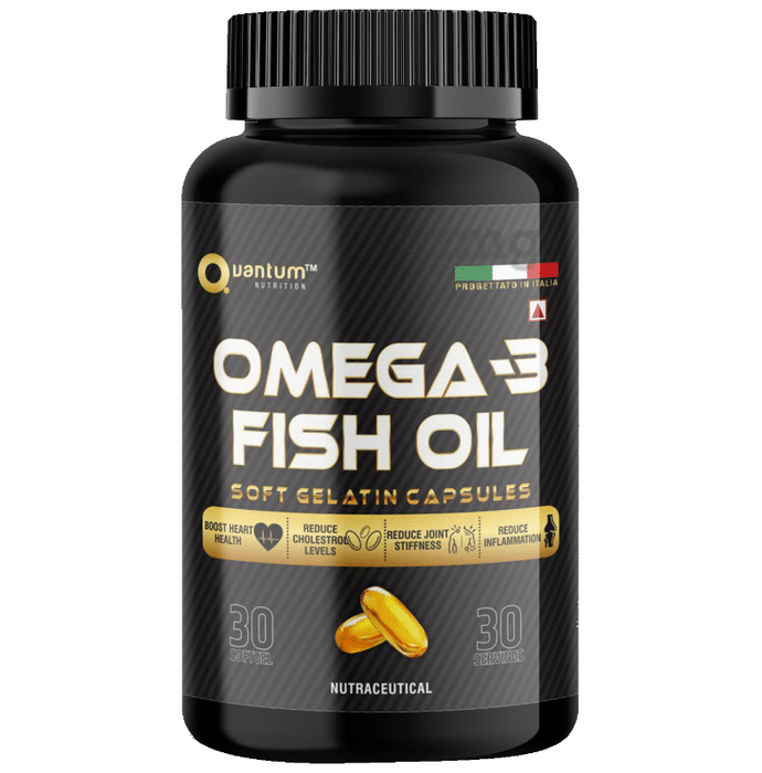 Quantum Nutrition Omega 3 Fish Oil Softgel