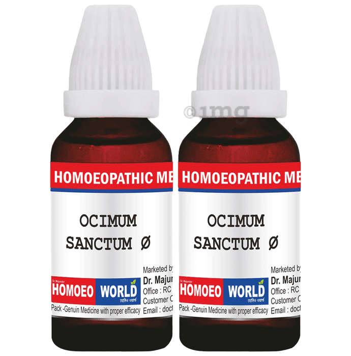 Dr. Majumder Homeo World Ocimum Sanctum Mother Tincture (30ml Each) Q