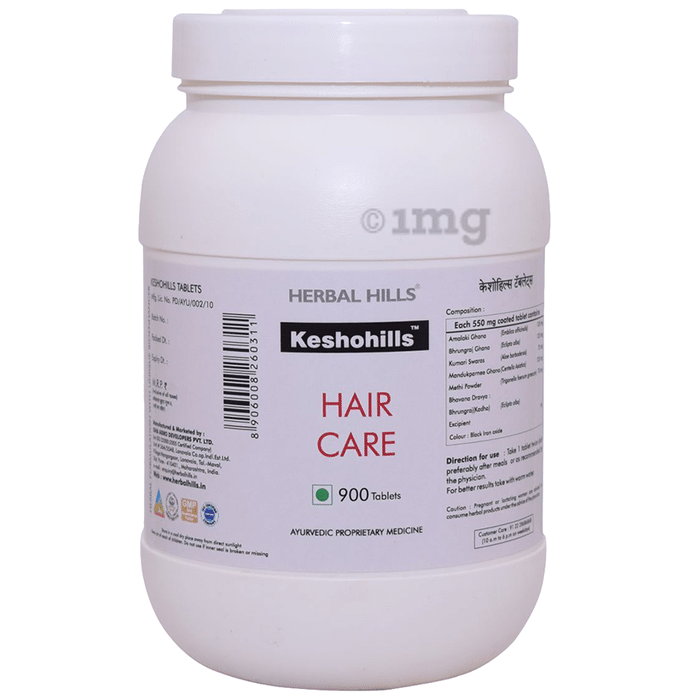 Herbal Hills Keshohills Hair Care Tablet Value Pack