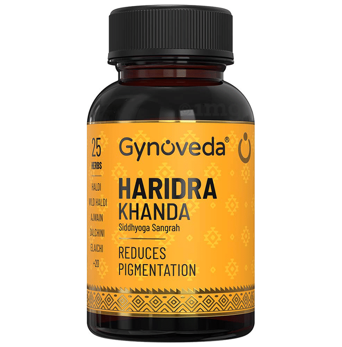 Gynoveda Haridra Khanda Tablet with Turmeric Curcumin | Helps Reduce Pigmentation (240 Each)