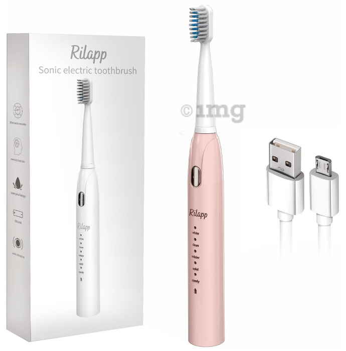 Rilapp Ultra Flow 2.0 Electric Toothbrush Pink