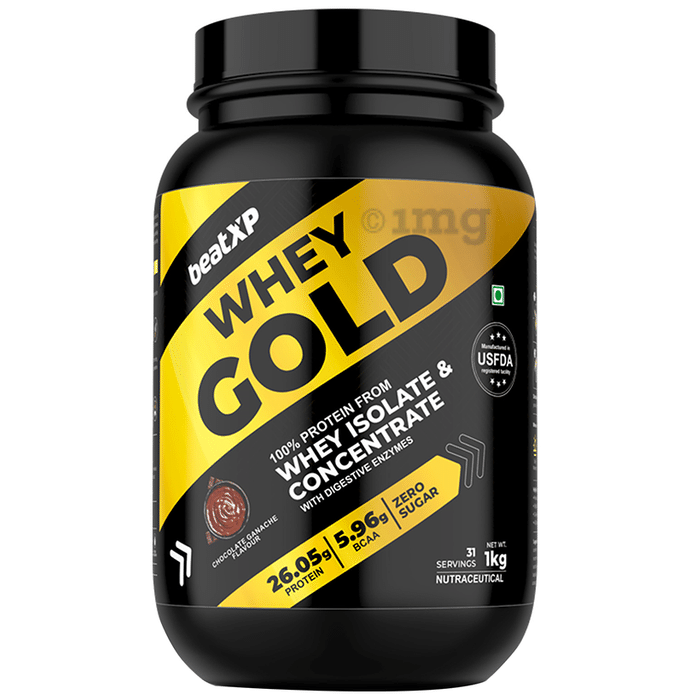 beatXP Whey Gold Protein Powder Chocolate Ganache