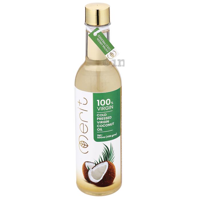 Merit 100% Virgin Cold Pressed Coconut  Oil
