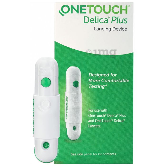 OneTouch Delica Plus Lancing Device with Delica Plus 25 Lancet
