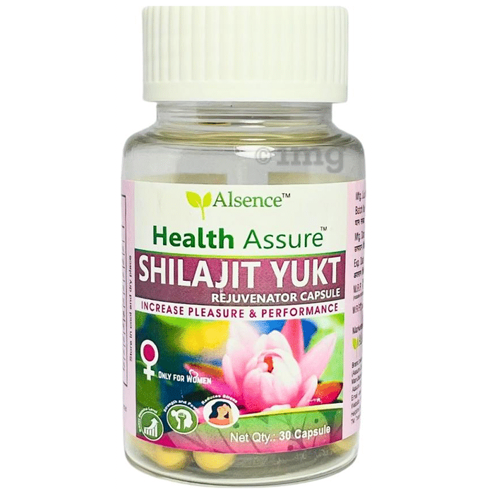 Alsence Health Assure Shilajit Yukt Rejuvenator Capsules For Women (30 Each)
