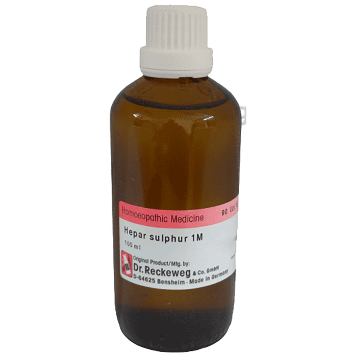 Dr Reckeweg &Co.gmbH Hepar Sulphur Dilution 1M