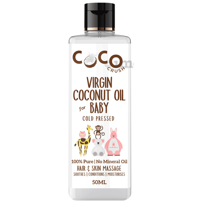 Coco Crush Cold Pressed Virgin Coconut Oil for Baby Oil
