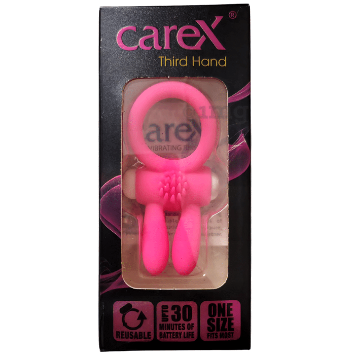 Carex Third Hand Vibrating Ring Pink