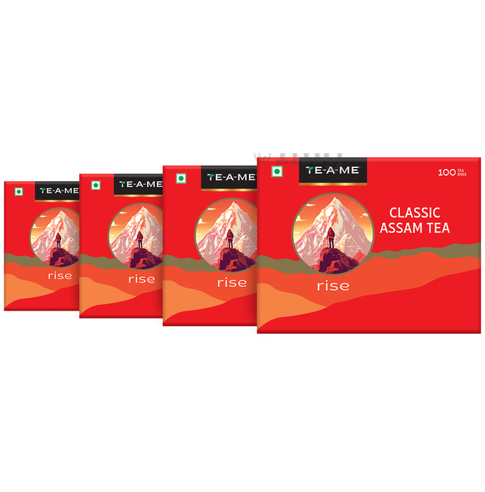 TE-A-ME Classic Assam Black Tea Bags (100 Each)