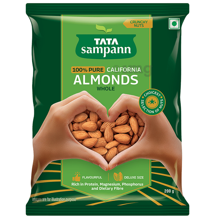 Tata Sampann Pure California Almonds Whole