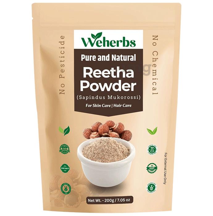 Weherbs Pure and Natural Reetha Powder
