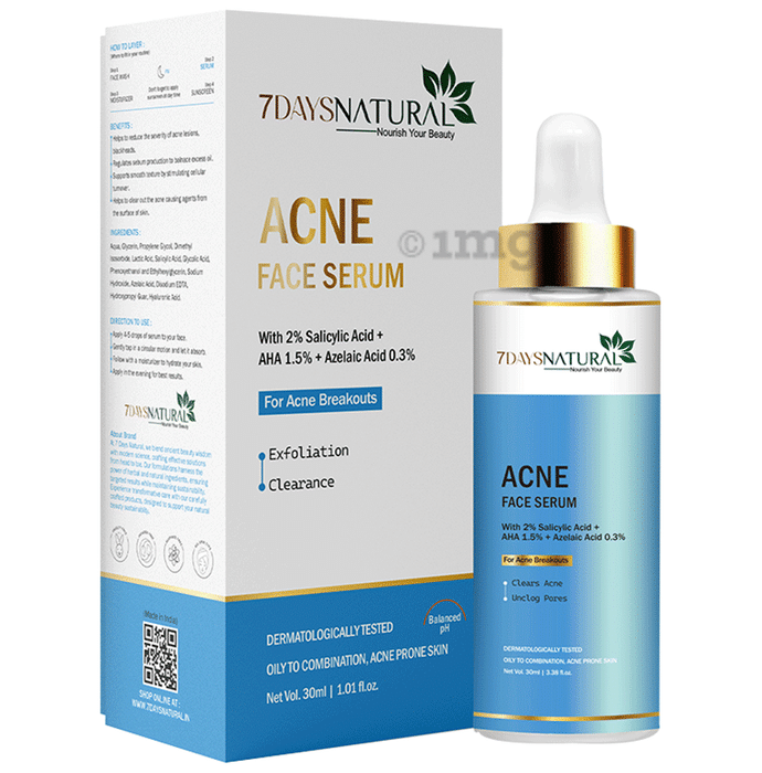 7 Days Natural Acne Serum