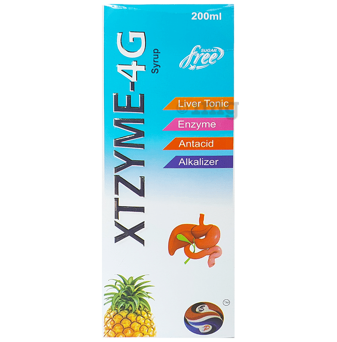 Xtzyme-4G Syrup Sugar Free