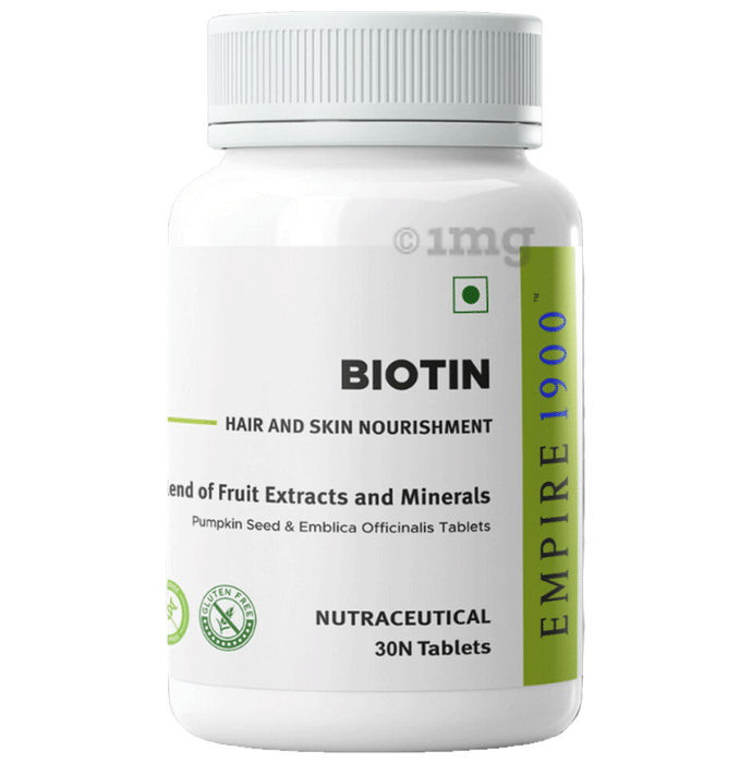 EMPIRE 1900 Biotin|Hair and Skin Nourishment|Biotin Supplement|Skin and Hair Supplement