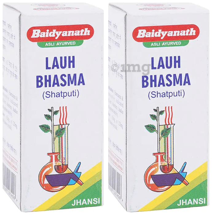 Baidyanath (Jhansi) Lauh Bhasma Shatputi (2.5gm Each)