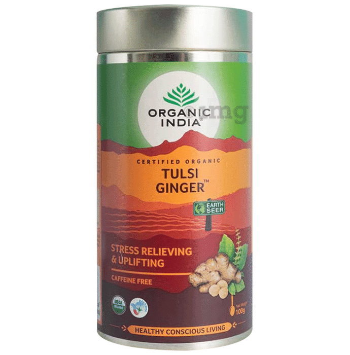 Organic India Tulsi Ginger Green Tea