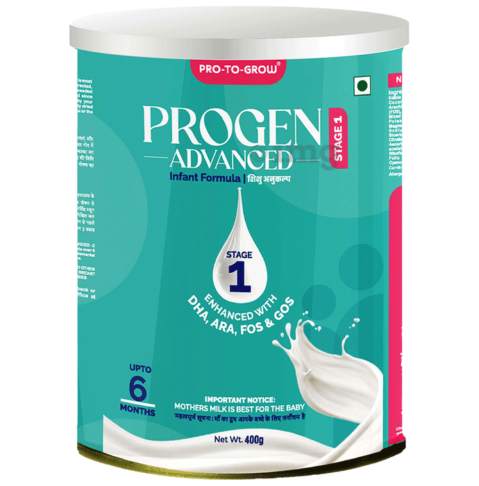 Pro-To-Grow Progen Advanced Infant Formula Stage 1 (Upto 6 Months)
