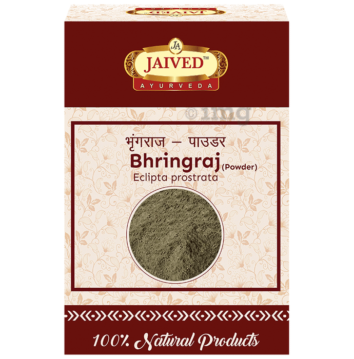 Jaived Ayurveda Bhringraj Powder | Enhances Hair Shine & Prevents Premature Greying