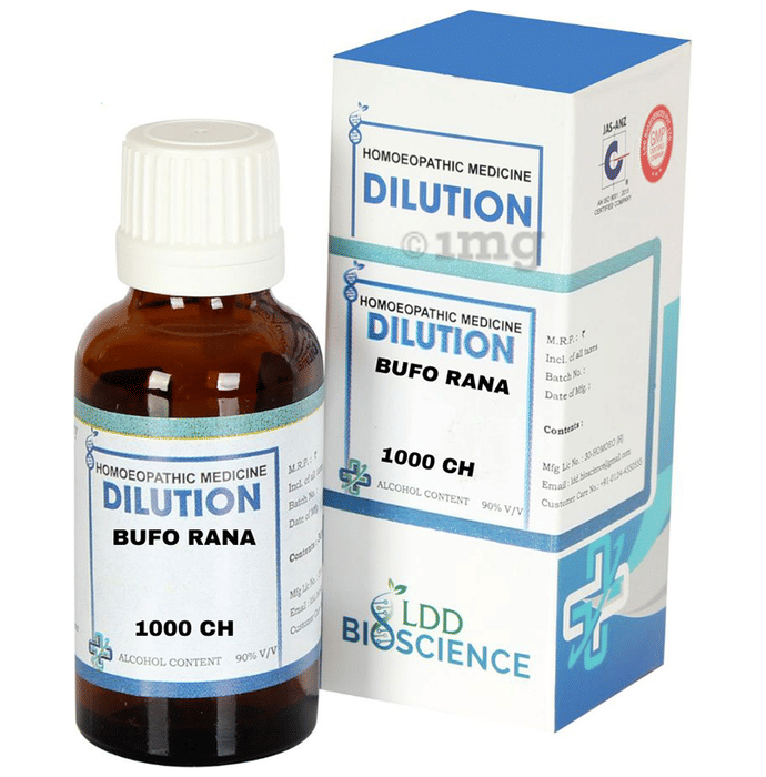 LDD Bioscience Bufo Rana Dilution 1000 CH