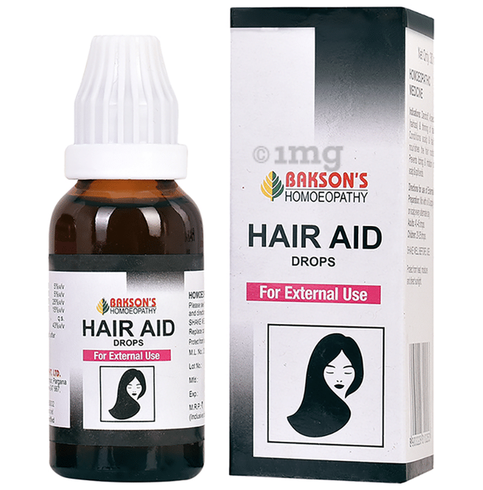 Bakson's Homeopathy Hair Aid Drop for External Use