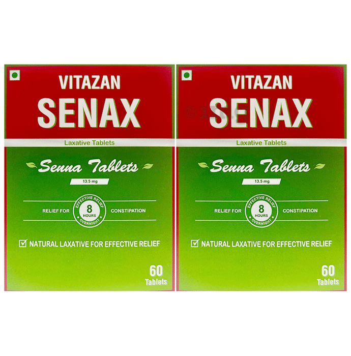 Vitazan Senax Laxative Senna Tablet (60 Each)