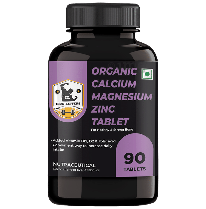 Iron Lifters Organic Calcium Magnesium zinc Tablet