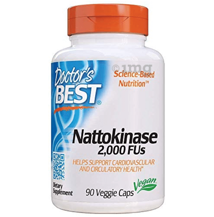 Doctor's Best Nattokinase 2000FUs Veggie Caps