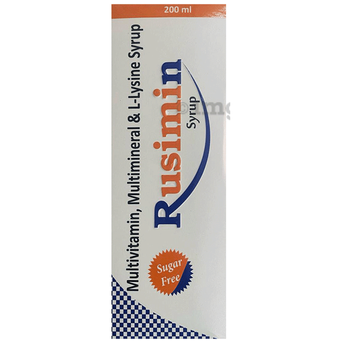 Rusimin Syrup Sugar Free