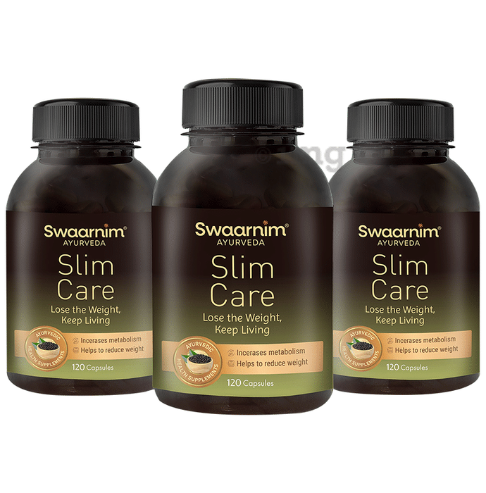 Swaarnim Ayurevda Slim Care Capsule (120 Each)