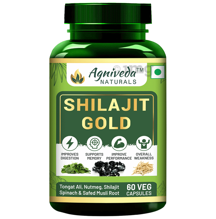 Agniveda Naturals Shilajit Gold Capsule