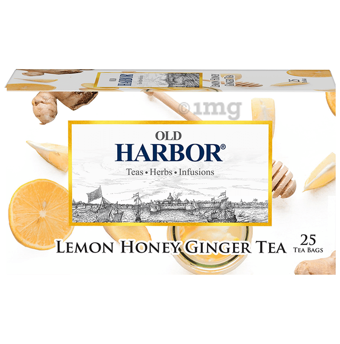 Old Harbor Lemon Honey Ginger Tea Bag (2gm Each)