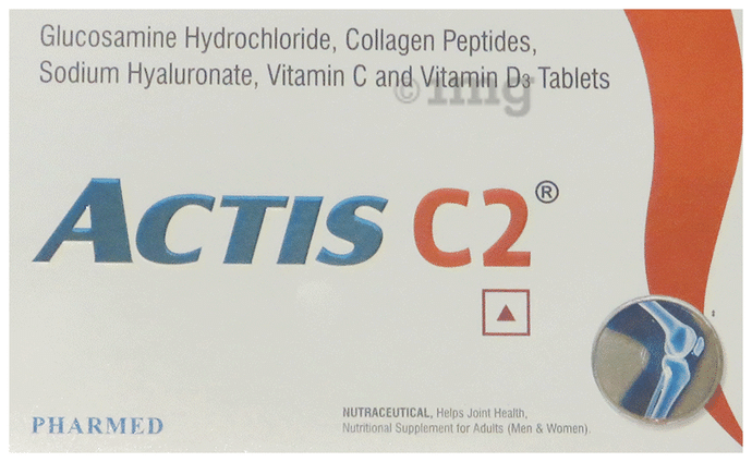 Actis C2 Tablet | Advanced Joint Support for Pain Relief, Flexibility & Cartilage Repair | Reduces Stiffness & Enhances Mobility