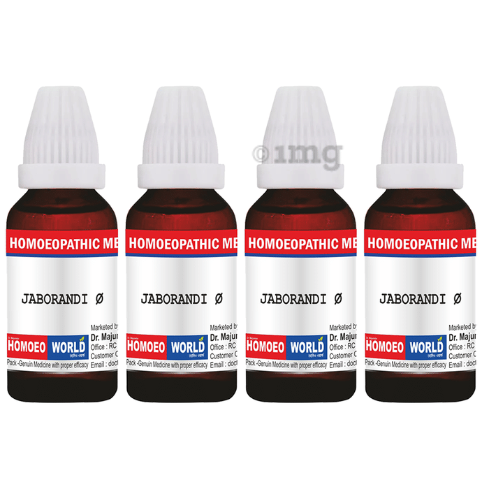 Dr. Majumder Homeo World Jaborandi Mother Tincture (30ml Each) Q