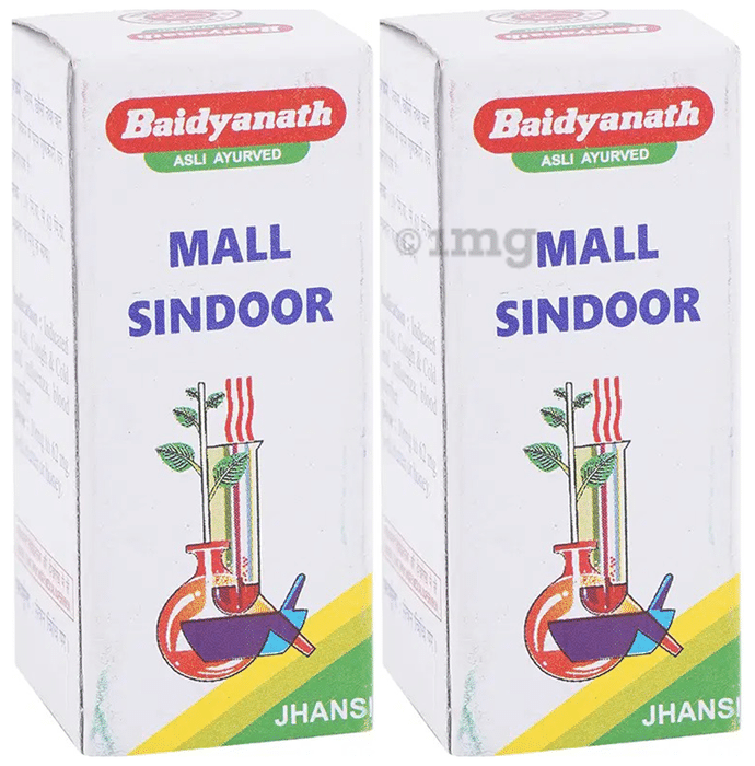 Baidyanath (Jhansi) Mall Sindoor Powder (2.5gm Each)