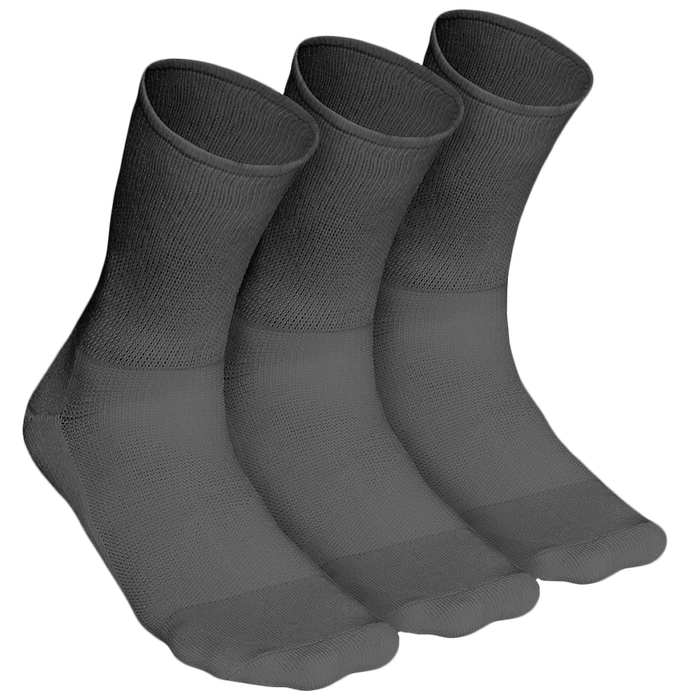 Heelium Diabetic Bamboo Socks Grey Free Size
