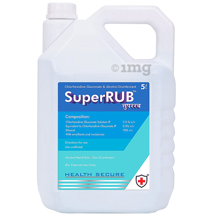 Super Rub Alcohol Hand Rub Sanitizer