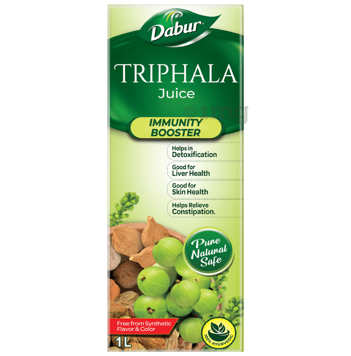 Dabur Triphala Juice Immunity Booster | Helps Ease Constipation & Supports Liver Health