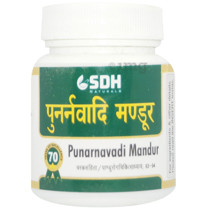 SDH Naturals Punarnavadi Mandur Tablet (40 Each)