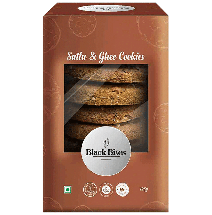 Black Bites Satthu and Ghee Cookie