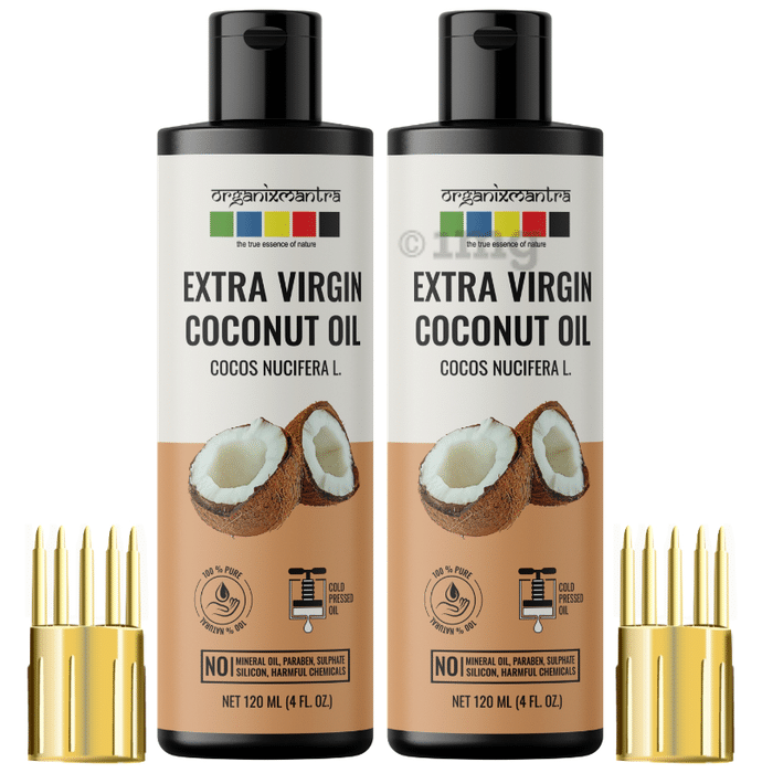 Organix Mantra Extra Virgin Coconut Oil (120ml Each)