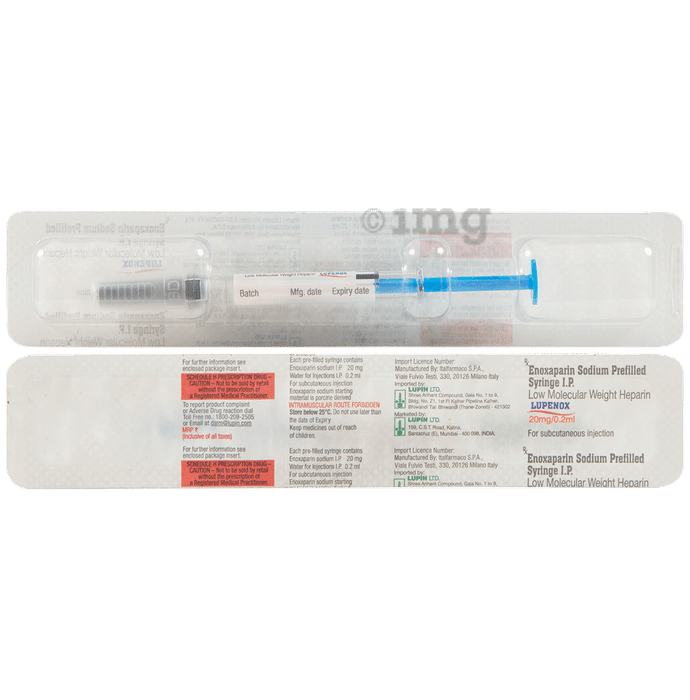 Lupenox 20mg Injection