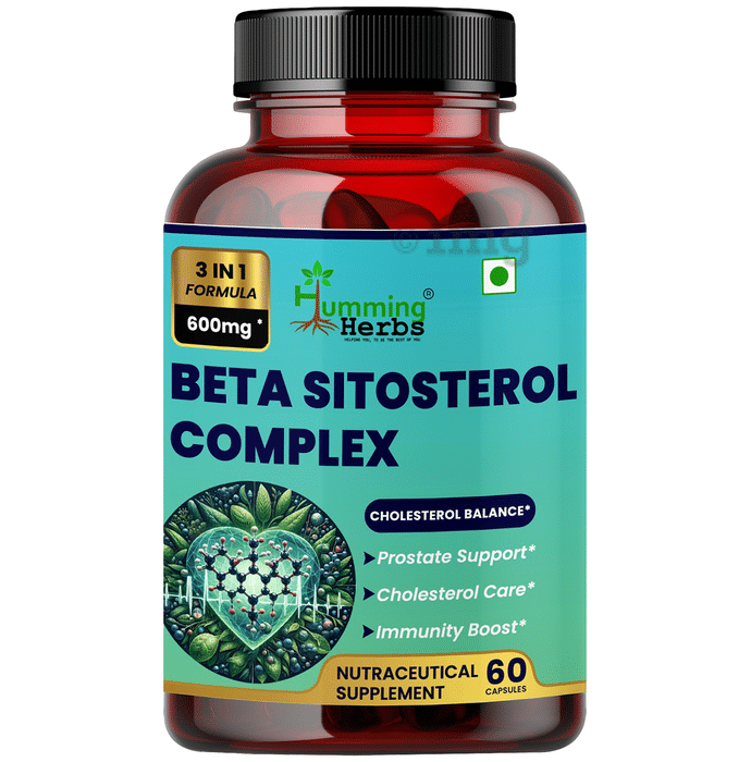 Humming Herbs Beta Sitosterol Complex Veg Capsule