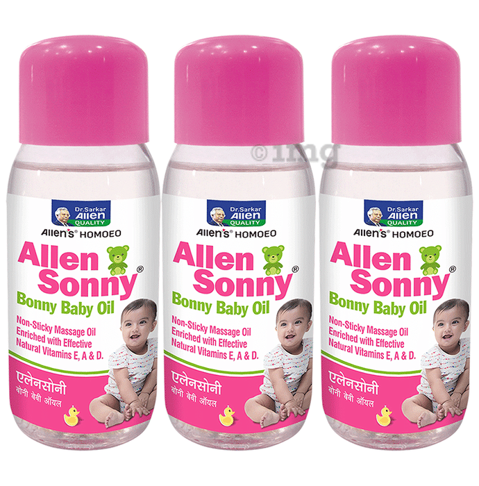 Allen Laboratories Sonny Bonny Baby Oil (200ml Each) Bottle